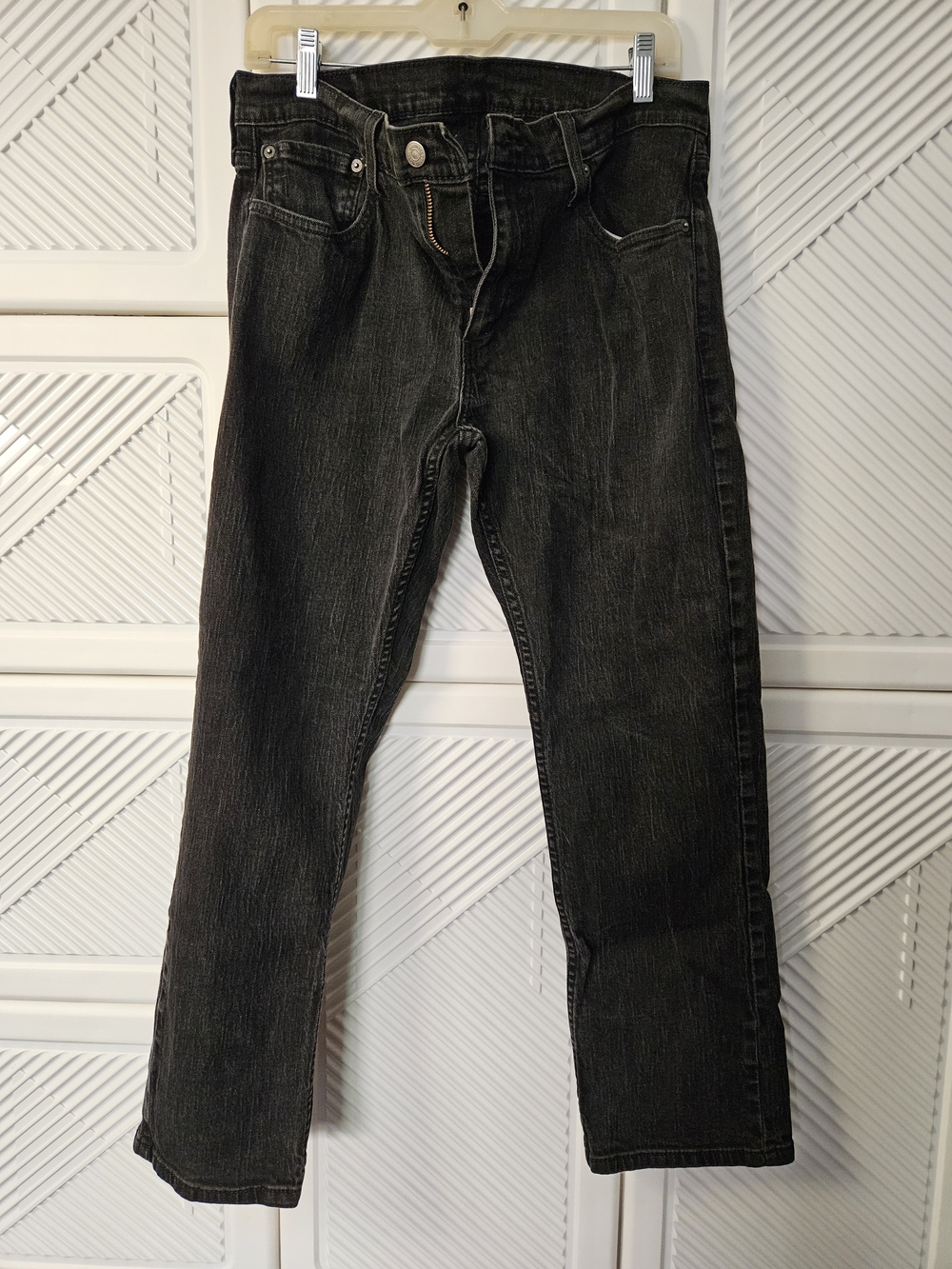 Levi's Strauss Black Slim Straight Jeans